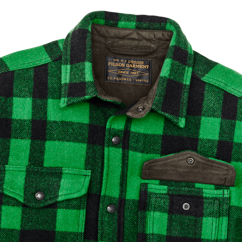 Lined Mackinaw Wool Jac-shirt