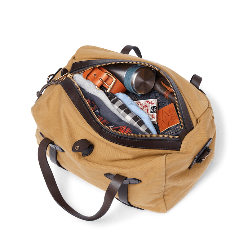 Small Rugged Twill Duffle Bag
