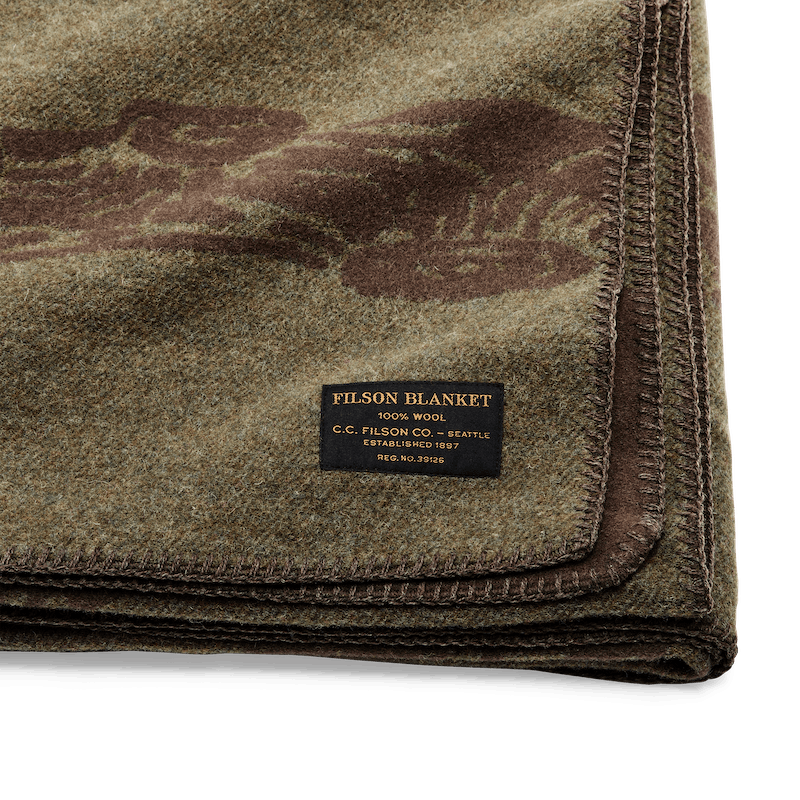 Ccc Jacquard Wool Blanket