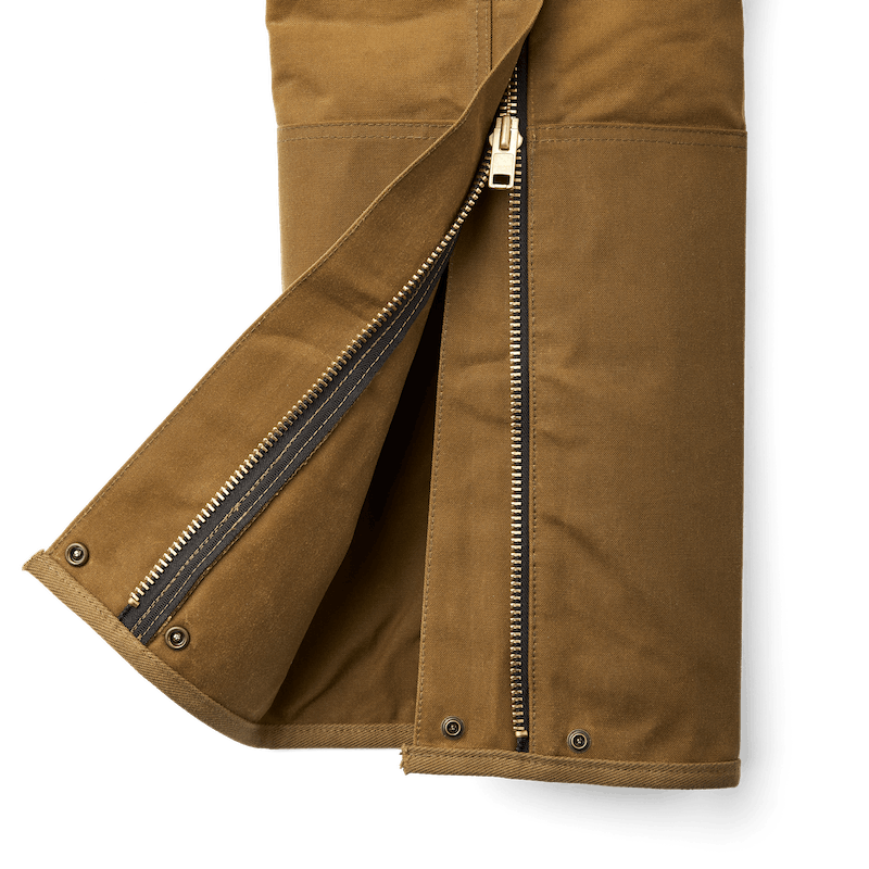 Double Tin Cloth Chaps with Zipper - Husky