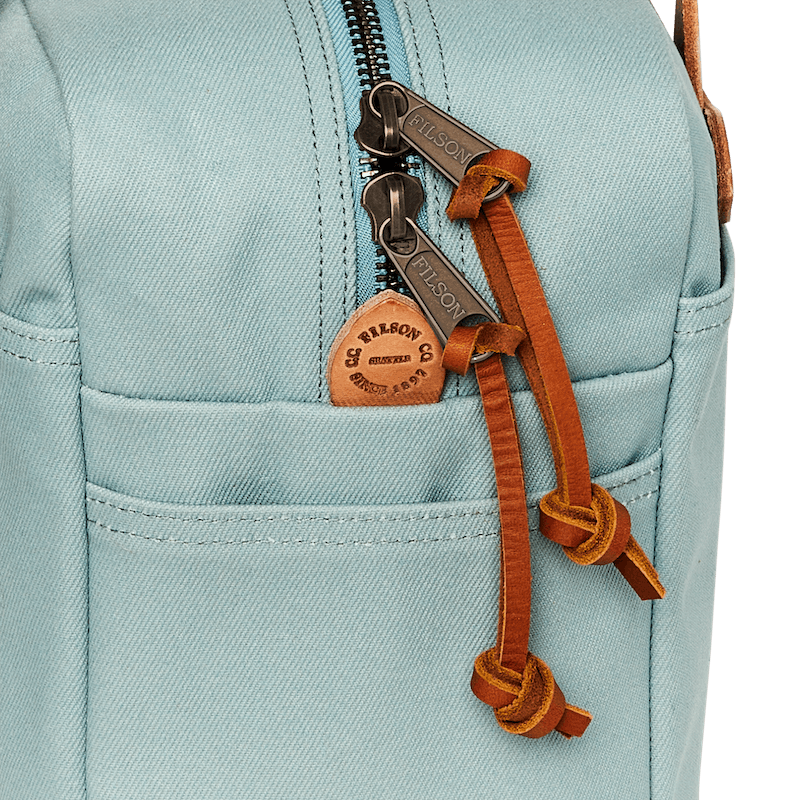 Rugged Twill Zipper Tote Bag