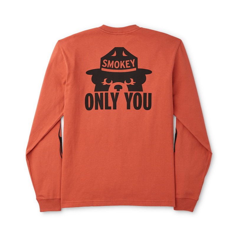 Long Sleeve Smokey Bear T-Shirt