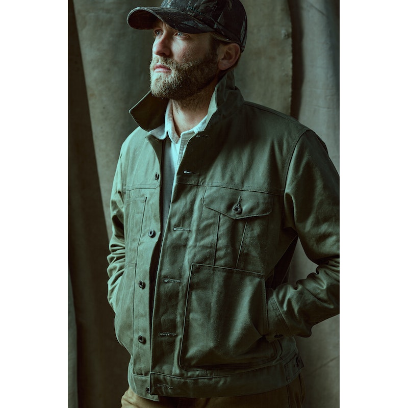 Tin Cloth Short Lined Cruiser Jacket