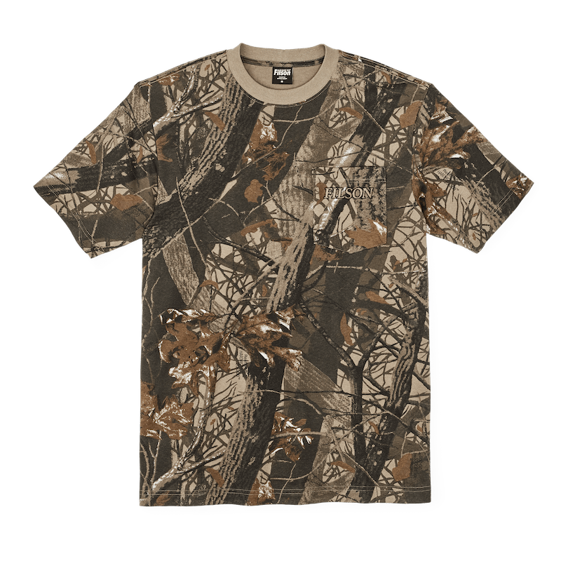 Short Sleeve Embroidered Pocket T-shirt