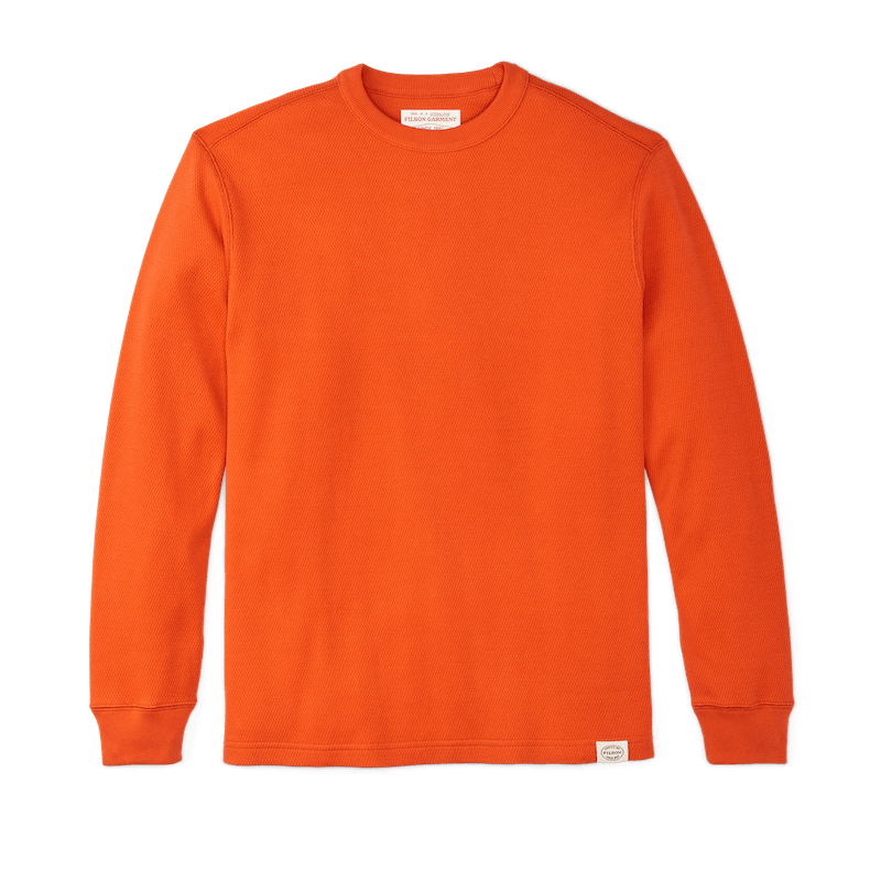 Waffle Knit Thermal Crewneck