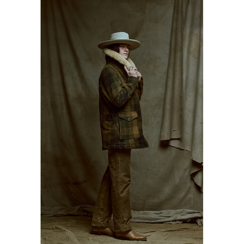 Women's Wool Trapper Coat