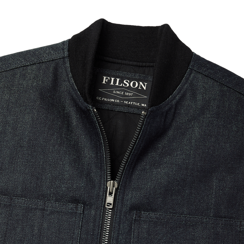 Denim Insulated Work Vest
