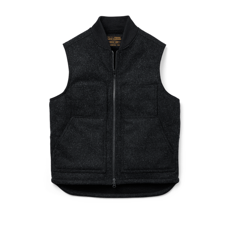 Lined Mackinaw Wool Work Vest