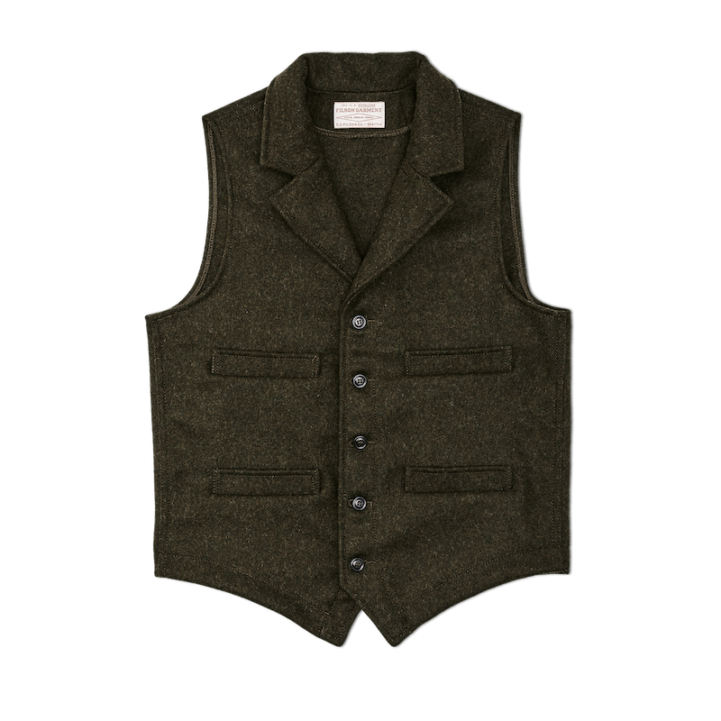 Mackinaw Wool Western Vest