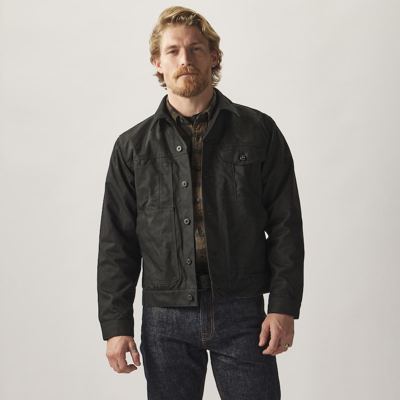 Tin Cloth Short Lined Cruiser Jacket