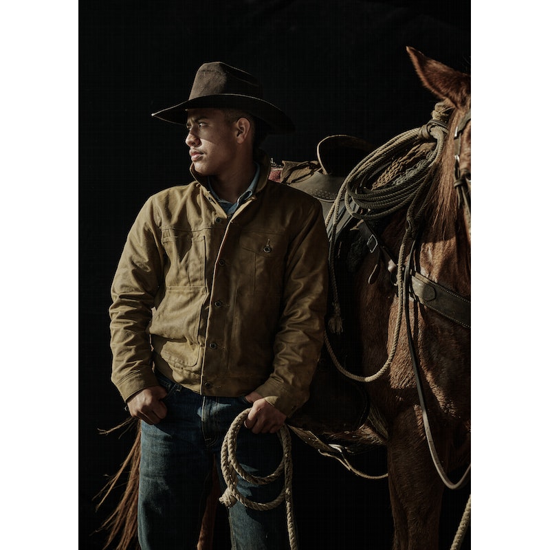 Tin Cloth Short Lined Cruiser Jacket