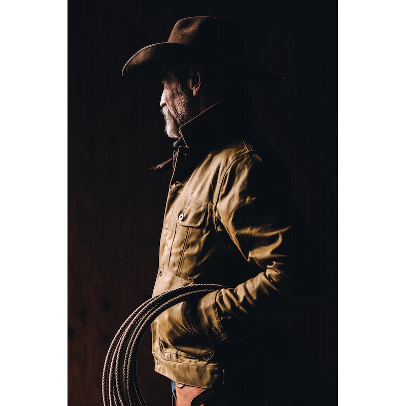 Tin Cloth Short Lined Cruiser Jacket