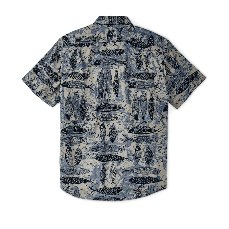 Short Sleeve Chambray Shirt