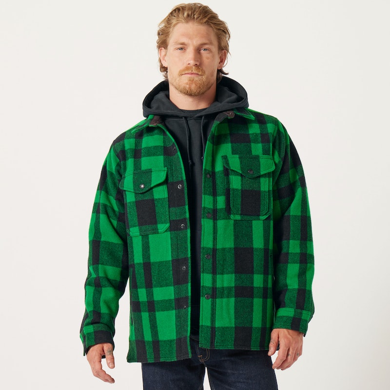 Lined Mackinaw Wool Jac-shirt
