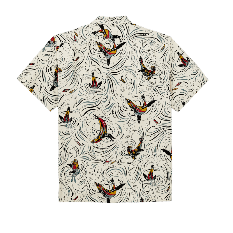 Rustic Short Sleeve Camp Shirt