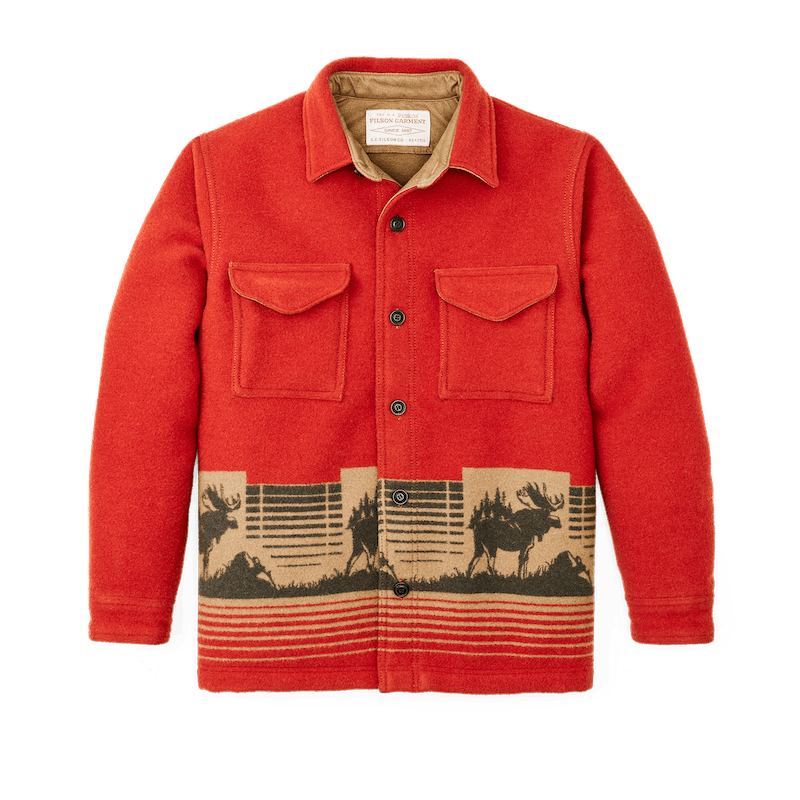 Jacquard Wool Jac-shirt