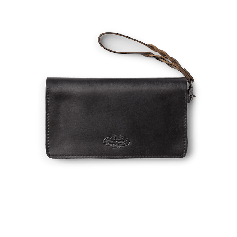 Long Workshop Leather Snap Wallet