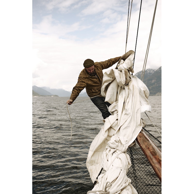 Lined Tin Cloth Cruiser Jacket