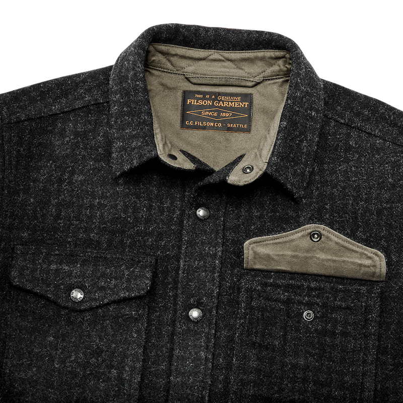 Lined Mackinaw Wool Jac-shirt