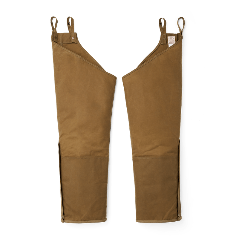Double Tin Cloth Chaps with Zipper - Husky
