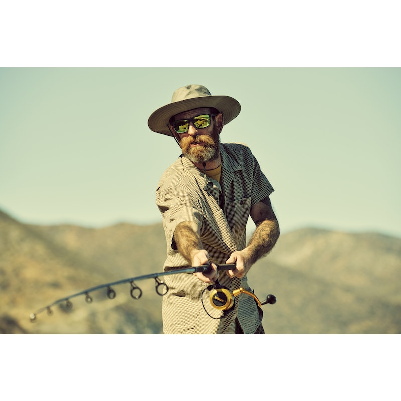 Chambray Short Sleeve Camp Shirt