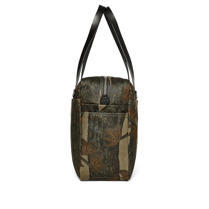 Rugged Twill Zipper Tote Bag