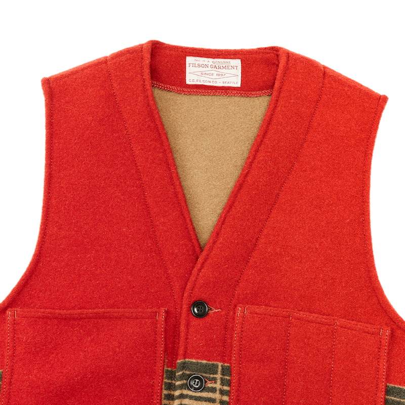 Jacquard Wool Vest