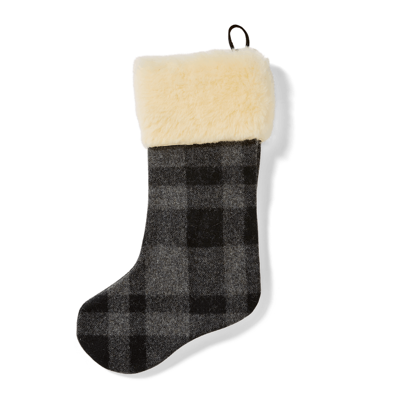 Mackinaw Wool Christmas Stocking