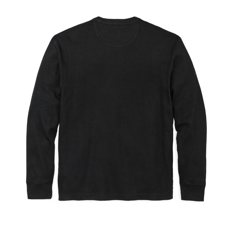 Waffle Knit Thermal Crewneck