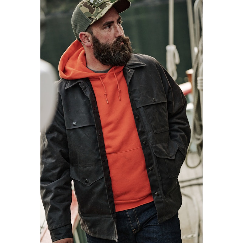 Lined Tin Cloth Cruiser Jacket