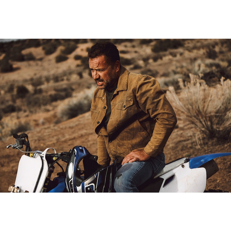 Tin Cloth Short Lined Cruiser Jacket