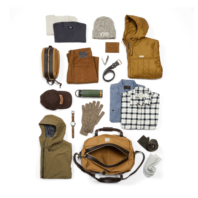 Small Rugged Twill Duffle Bag