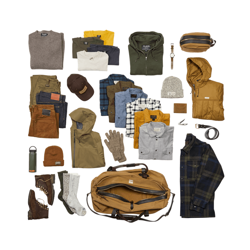 Large Rugged Twill Duffle Bag