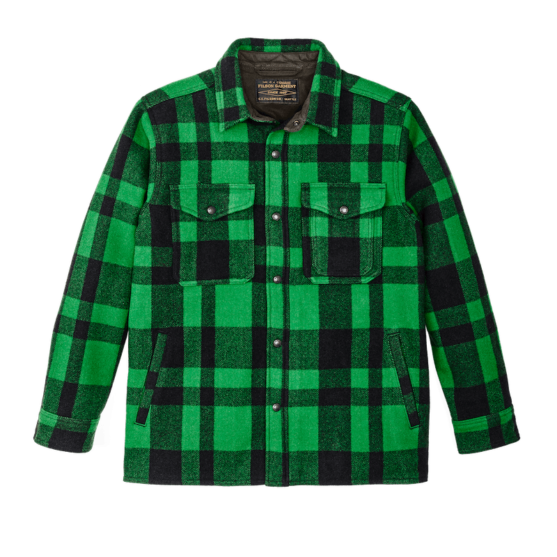 Lined Mackinaw Wool Jac-shirt