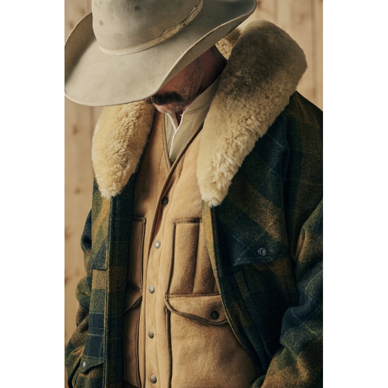 Lined Mackinaw Wool Packer Coat