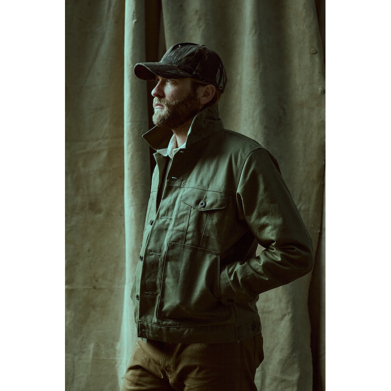 Tin Cloth Short Lined Cruiser Jacket