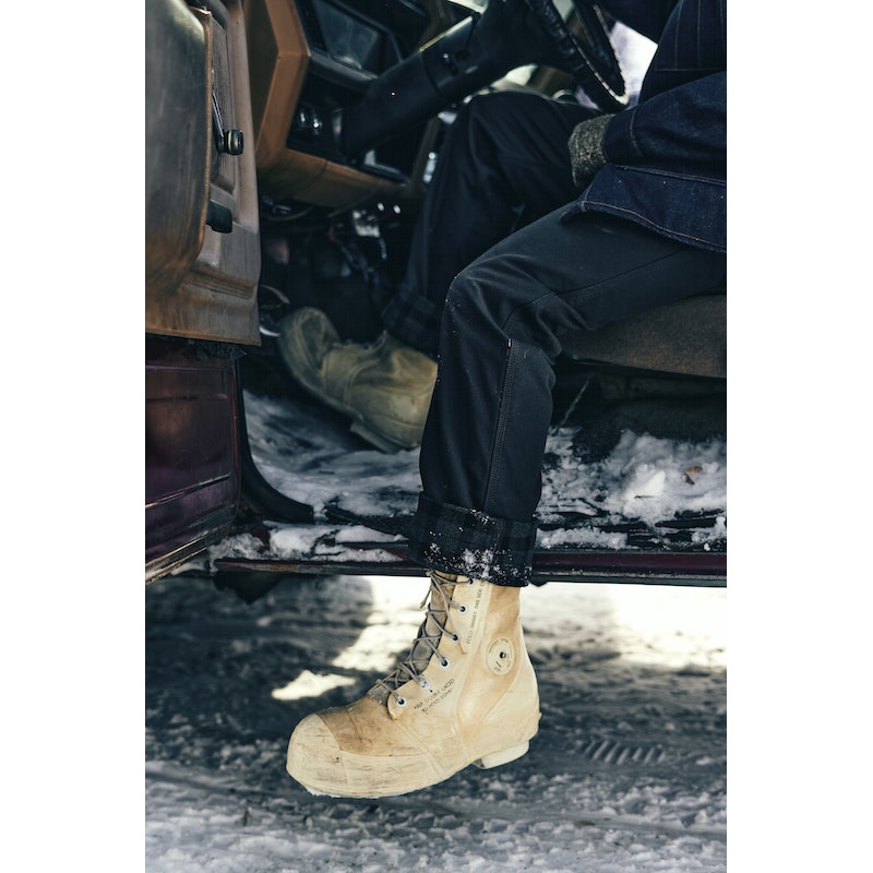 Flannel-Lined Dry Tin Cloth Pants