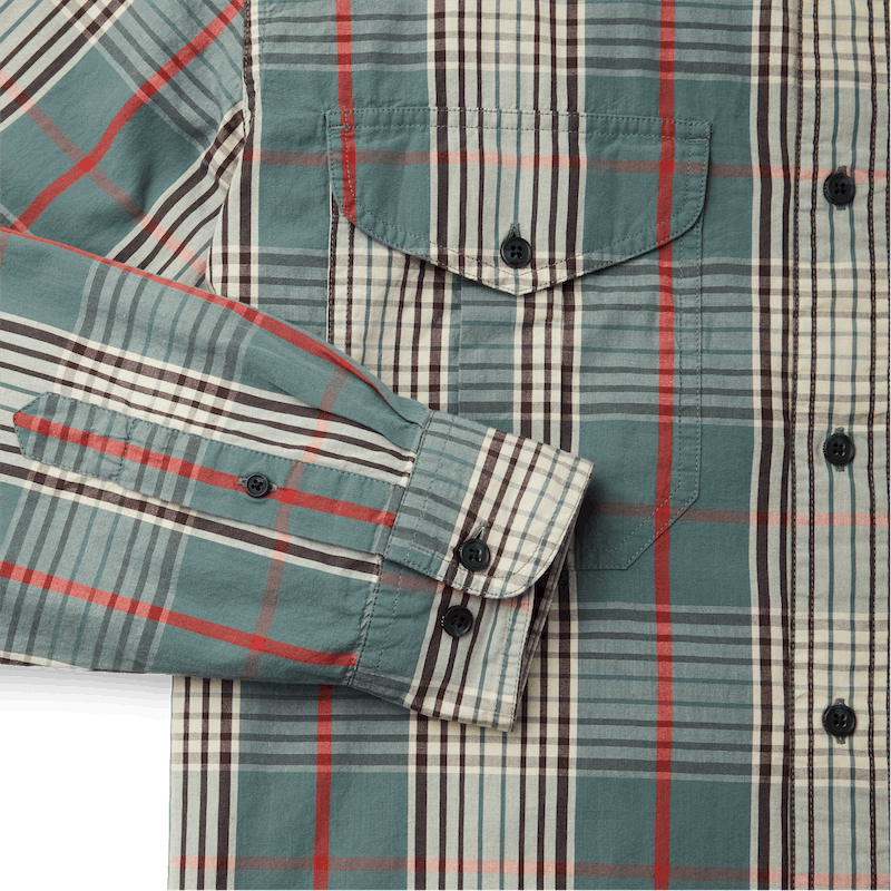 Washed Feather Cloth Shirt