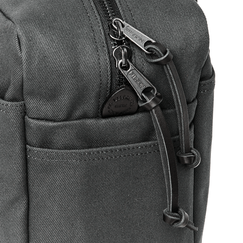 Rugged Twill Zipper Tote Bag