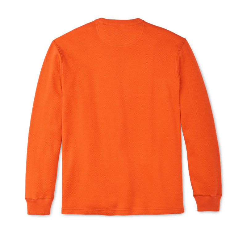 Waffle Knit Thermal Crewneck