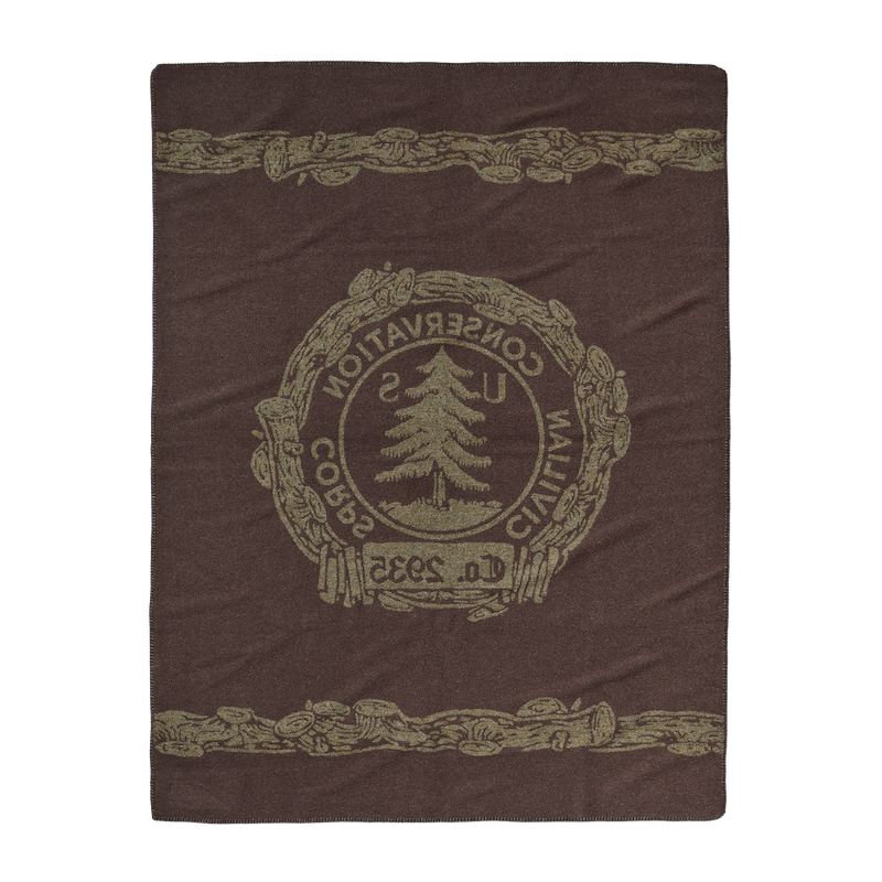 Ccc Jacquard Wool Blanket