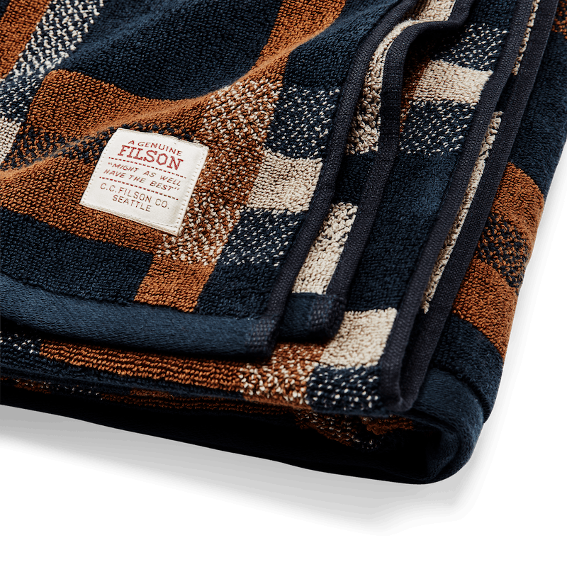 Whidbey Check Towel