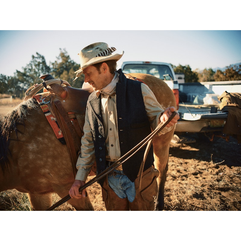 Mackinaw Wool Western Vest