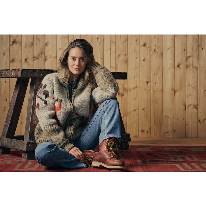 Handmade Full-zip Sweater