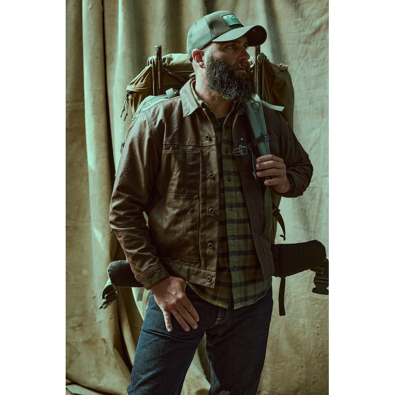 Tin Cloth Short Lined Cruiser Jacket