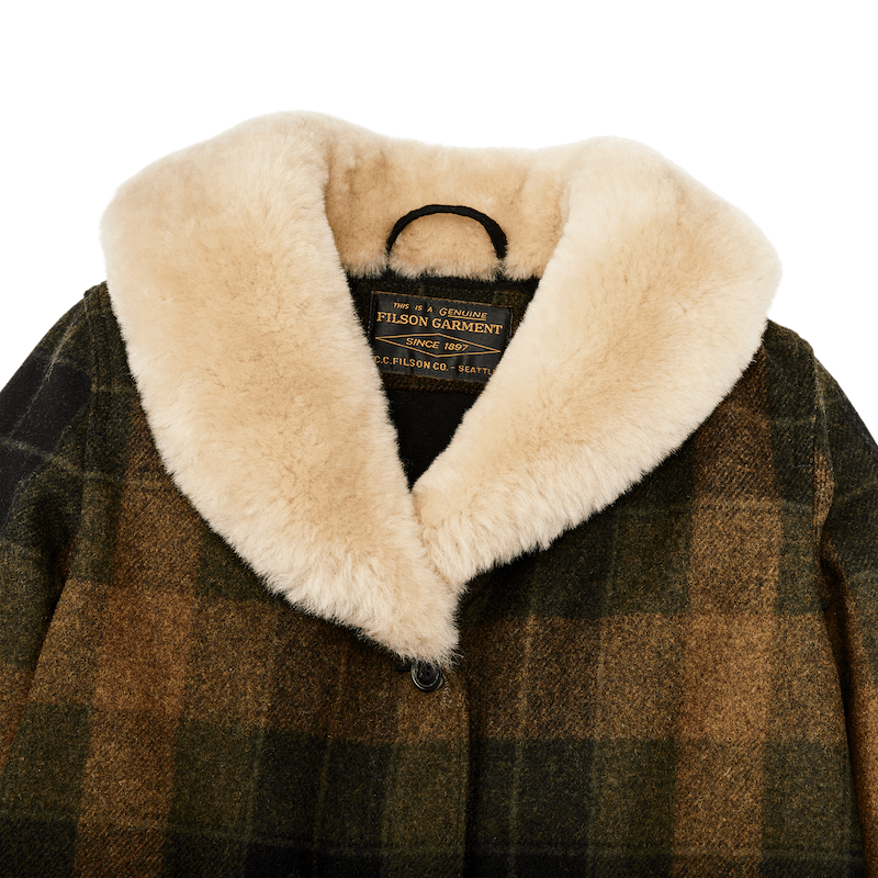 Women's Wool Trapper Coat