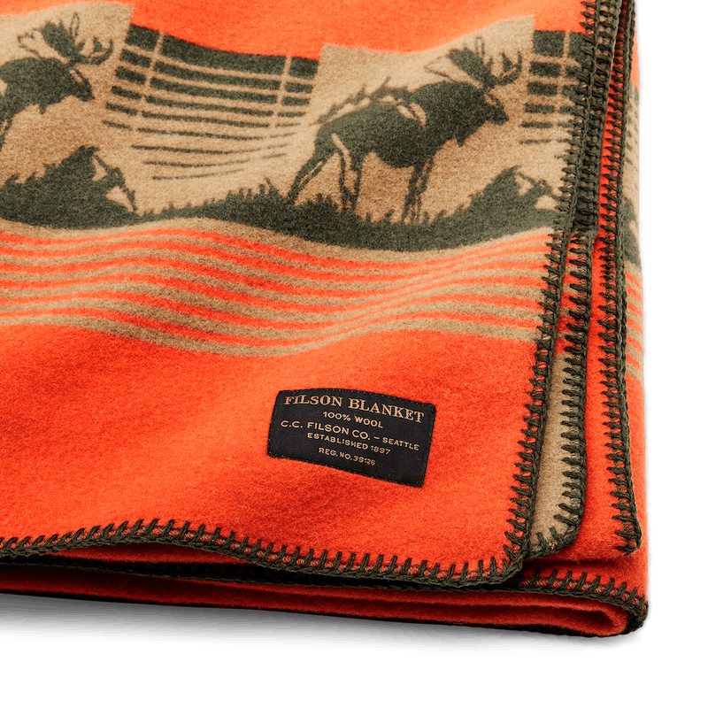 Jacquard Wool Blanket