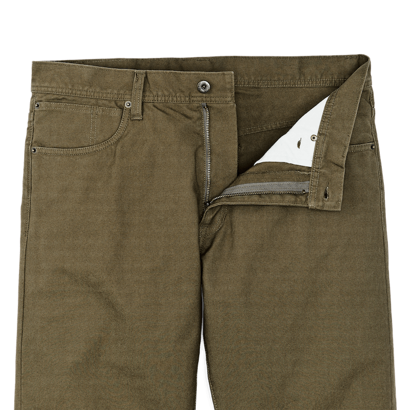 Dry Tin Cloth 5-Pocket Pants