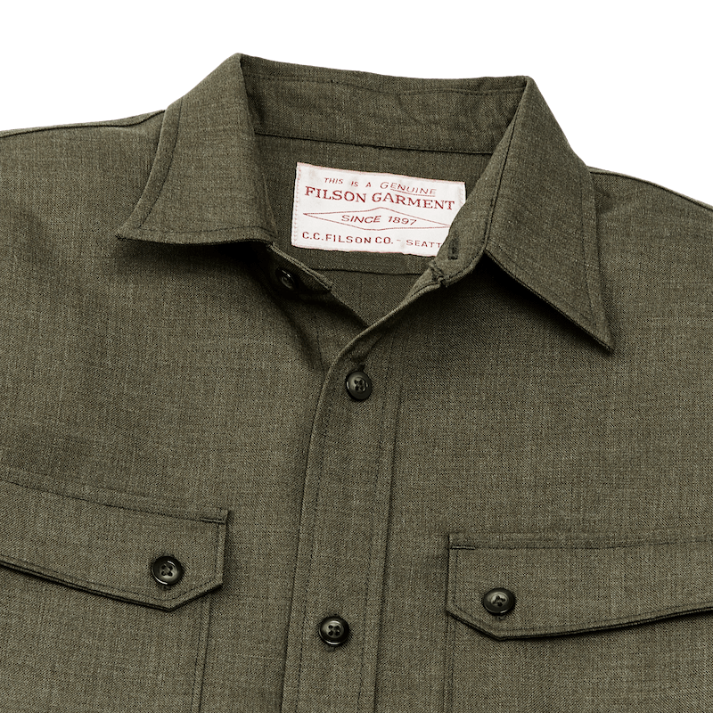 Worsted Wool Guide Shirt