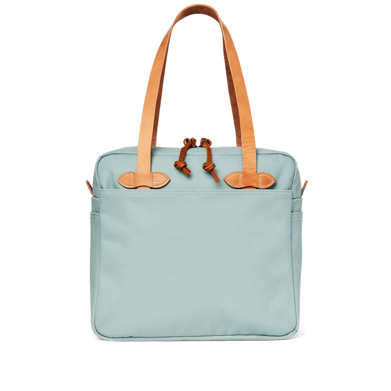 Rugged Twill Zipper Tote Bag